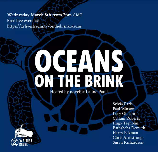 Writers Rebel: Oceans on the Brink Hosted by Laline Paull
