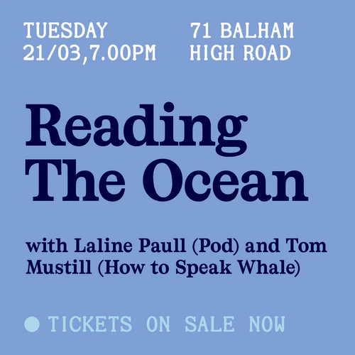 Reading the ocean: a conversation with Laline Paull and Tom Mustill